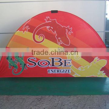 Hot on sale!//Half moon advertising banner