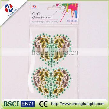 DIY Christmas Decorate Heart Shape Sticker Design photo-4