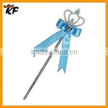 hot sale fashion plastic plated ribbon fairy wand