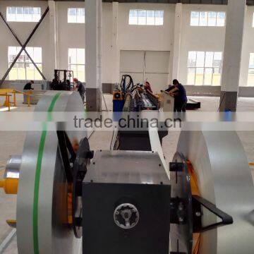 High speed high precision track channel roll forming machine