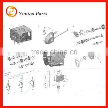 bus transmission Gearbox and parts for yutong bus