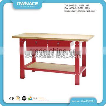 Heavy Duty Wooden Drawer Workbench For Sale