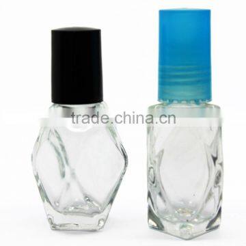 Diamond Shape 2 OZ Glass Bottle