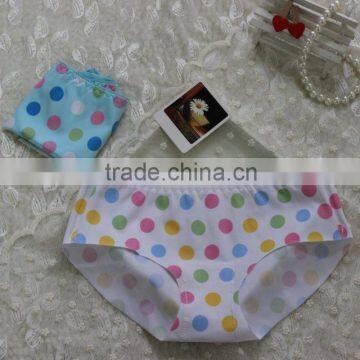 colorful dotted printing panties