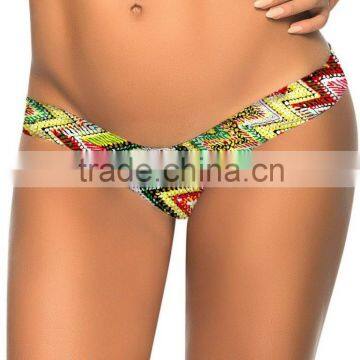 A37 New Fashion Sexy Ladies Girl G-string Underwear Low Waist Sexy Women Panty Colorful Women Summer Beach G-string photo-3