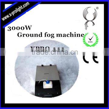 big stage fog maker 3000W Lower smoke equipment ground fog machine