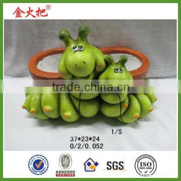 Latest Magnesium oxide Animal flower pot for sale&flower pot