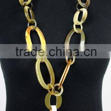Fashio Necklace/Buffalo Horn Beaded Necklace/Fashion Jewelry/Latest Model Pendant Necklaces photo-4