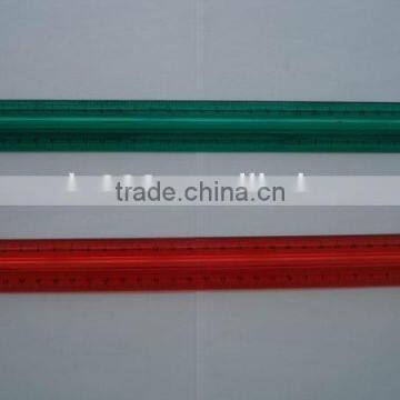 high quality promotional 12' 30cm plastic straight ruler