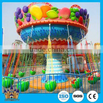 Amusement park rides fruit flying chair , watermelon flying chair