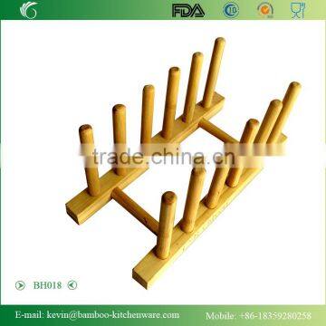 BH018 Multi Functions Bamboo Cutting Board Holder Portable Board Stander Utensils Set Home Appliance photo-3