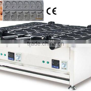12pcs Commercial Use Non-stick 110v 220v Electric Digital Taiyaki Machine photo-1