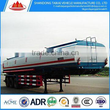 Top Brand Tractor Trailer Low Price Tri-axle 50000L Fuel Tank Semi Trailer photo-2