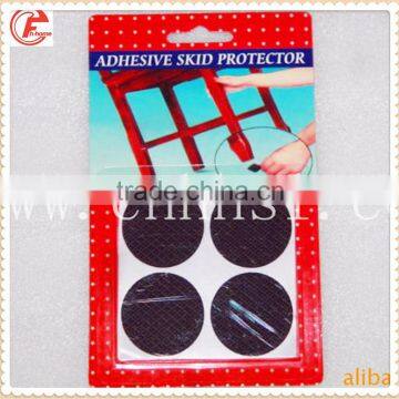 Self-adhesive felt pads for surface protection