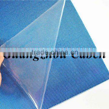 Best Selling Low Price Hybrid 3K Blue+silver Glossy Hybrid Fiberglass Sheet Made in Golden Supplier