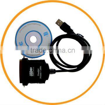USB Parallel Printer Cable Adapter IEEE 1284 Converter 36-pin from Dailyetech