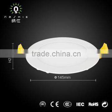 2016,hot Saling Small Panel Light,9W Round Panel Light,high Qulity Panel Light