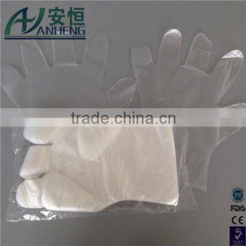 Disposable HDPE Glove 5 Fingers PE Gloves With Cheap Price photo-6