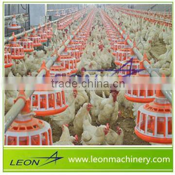 Leon series poultry equipment Breeders Chicken Pan Feeder System