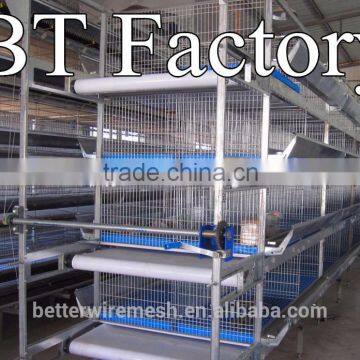 New design BT Factory 2015 H type chicken poultry cages for broiler in Negria poultry farm(Factory price)