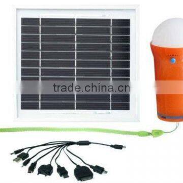 portabl solar power system inbuilt Li-ion battery with light in weight