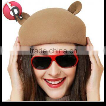 Latest Trendy Designer Girls Hats Caps With Cute Cat Ear Fancy photo-5