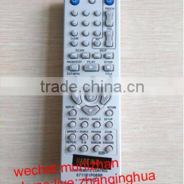 High Quality White 47 Keys DVD remote control 6711R1P089B for LG