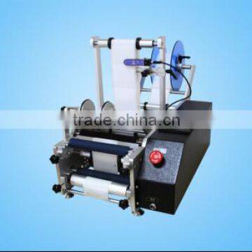 Semi automatic round bottle labeling machine