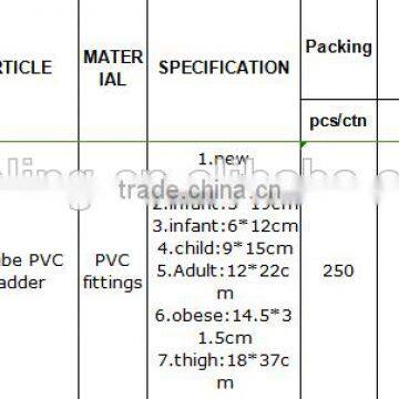 1-tube latex bladder for blood pressure monitor