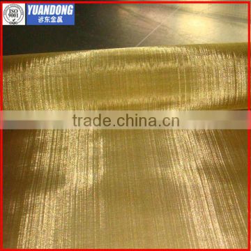 brass wire mesh plain weaving manufacture