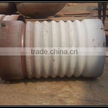 carbon steel hot rolling pressed corrugated flue for industry boiler