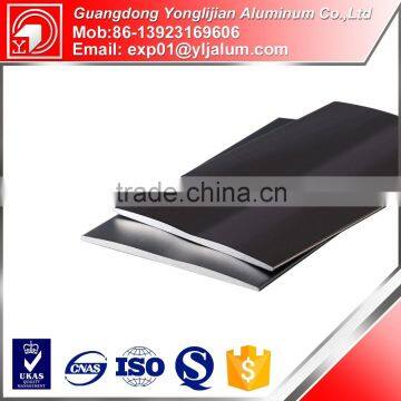 Wow!2015 YLJ New Design Superior Quality Wired Drawing and Black Wood Finish Furniture Aluminium Profile photo-3