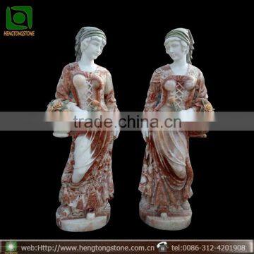 Large Granite Famale Angel Statues