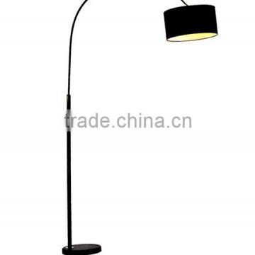 Modern Hotel Decoration Fabric Lampshade Arc Floor Lamp Hotel Decoration Fabric Lampshade Arc Floor Lamp