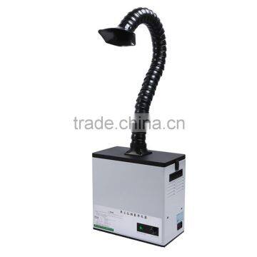 manufacturer single and double arms soldering exhaust fume extractor