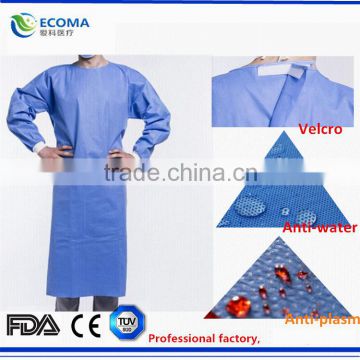 From factory with FDA AUDIT High Risk Reinforced SMMS Surgical Gown