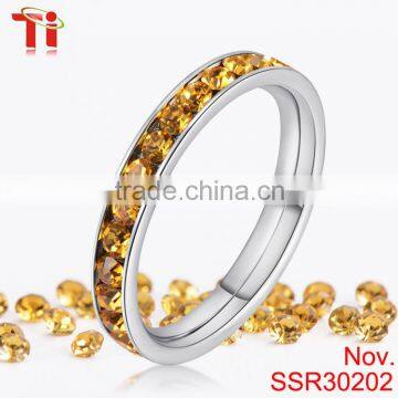 Fashion Jewelry rings woman men, birth stone men rings