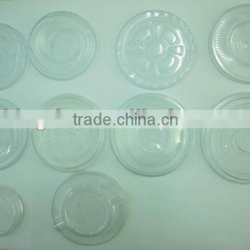 Plastic thermoforming products such as cup lid/tray making machine