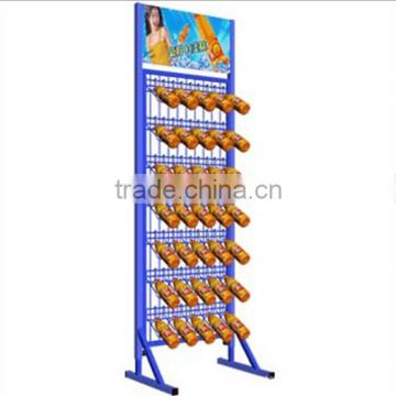 supermarket metal hook display stands