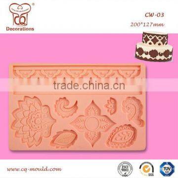 Silicone fondant maker mold new product