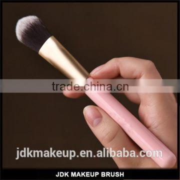 Lovely go pro pink round foundation makeup brush, mineral cosmetic foundation brush