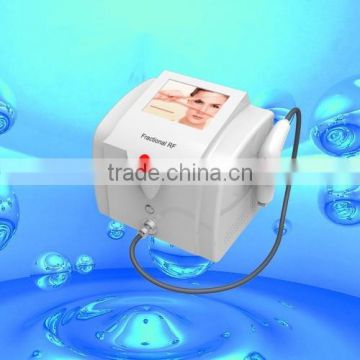 High Quality Portable Fractional RF Micro Needle Skin Tightening Beauty Salon Equipment / Home RF Skin Rejuvenation Machine