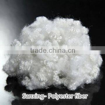 Polyester staple fiber 7dx64mm use for filling