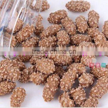 wasabi flavor roasted coated peanuts/how sugar-coated peanuts/high quality coated peanuts