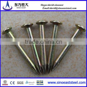 Hot sale!! iron nail for concrete building and wood nail low prices from Tianjin factory