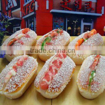 Faux bread model in realistic simulation food for party decoration and cake shop display