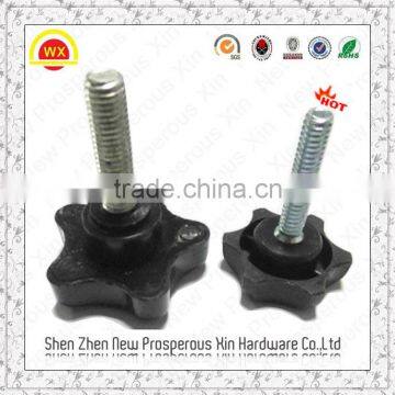 2016 Hot sale quality black 6-7mm height adjustable sofa leg