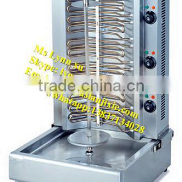 Turkey doner barbecue machine/electric chicken shawarma machine