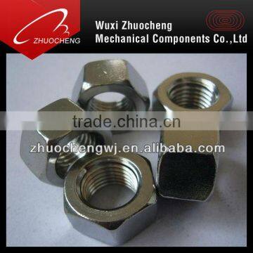 din934 stainless steel 304 316 ansi b18.2.2 hex nut