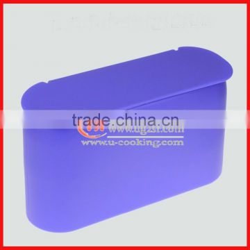 Silicone waste bin for car/car trash can/garbage bin